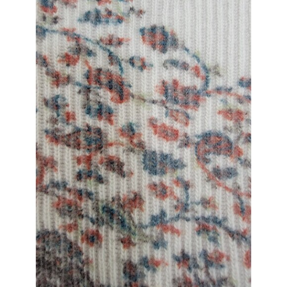 Etro Oversized Thick Ribbed Paisley Floral Turtleneck Sweater Sz 46 US Sz Large - Picture 6 of 16